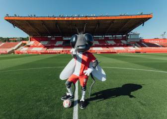 'Sisa' se convierte en la nueva mascota del Girona