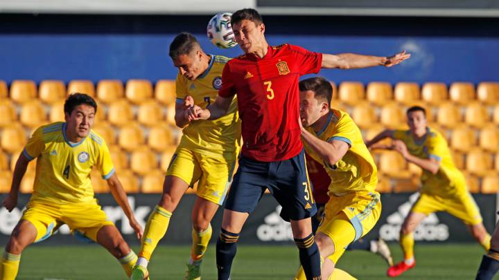 España 3-0 Kazajistán: resumen, resultado y goles | clasificación Eurocopa sub 21