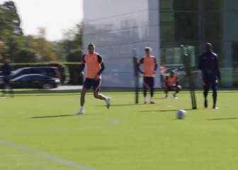 Mourinho se ilusiona: el golazo de Bale en la práctica de Tottenham