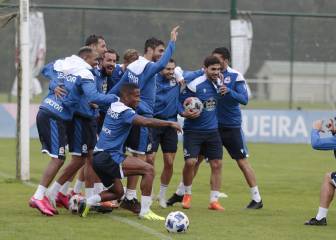 Vázquez ya tiene a sus 21 jugadores entrenando