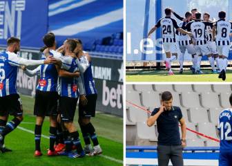 Polos opuestos entre los 7 'nuevos' de Segunda