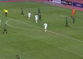 La celebración icónica de Messi en el gol del triunfo