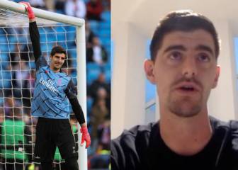 Courtois desvela la vital rutina que hace en pleno partido para no perder la concentración