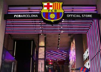 Problemas en las tiendas del Barça