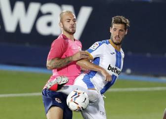 Rubén Pérez y el difícil trabajo de ser dique en este Leganés