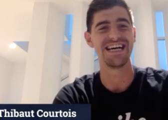 Le preguntan por la seguridad de tener a Ramos y Courtois le manda un recadito