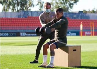 Sin clemencia con Torreira: el primer entrenamiento que le han diseñado el Cholo y el Profe