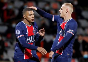 Mbappé lidera la goleada para que el PSG duerma líder