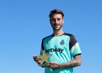 La sonrisa de Calero, el central más jugón de la categoría