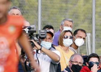 Cubillo espía al Atzeneta antes de su debut con el Hércules