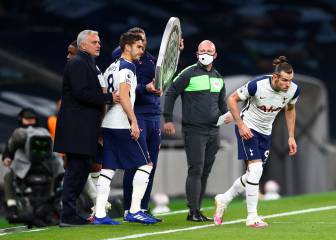 Aciago debut de Bale: salió con 3-0 y el West Ham empató