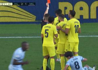 Primera expulsión de Kubo en LaLiga: Iturralde y Álvaro Benito discutieron sobre si era justa