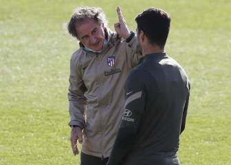 Así ha sido el entrenamiento del Atleti de cara al partido contra el Bayern