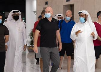 Emir de Qatar recibe a Infantino y preside la reunión del SC