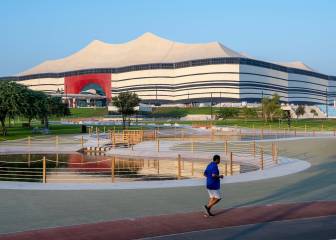 Nueva vista del estadio Al Bayt confirma su finalización