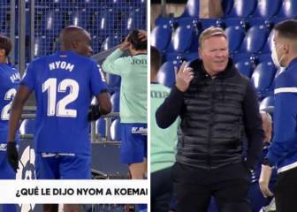 Cazan el momento de máxima tensión entre Nyom y Koeman