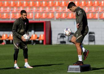 Entrenamiento pensando en el Bayern con varias ausencias