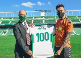 Josan, centenario con el Elche