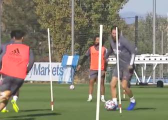 El Real Madrid preparó la Champions con Sergio Ramos