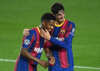 Barcelona-Ferencvaros en imágenes