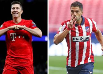 Lewandowski vs Suárez, un duelo de goleadores de época