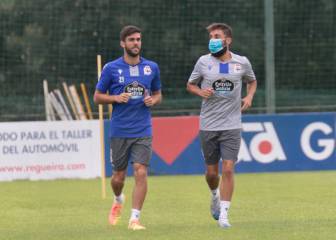 Pendientes del lateral izquierdo para el duelo con el Compostela