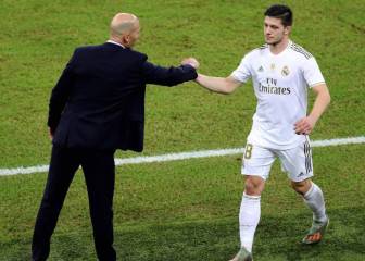 Jovic, nueve meses sin ser el único delantero del Madrid