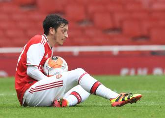 Özil está hundido