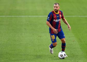 Dudas con Jordi Alba: llega muy justo al Clásico
