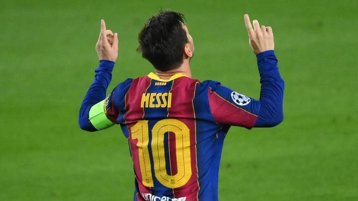 Messi, cinco Clásicos seco