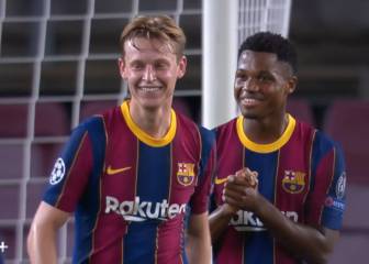 El gesto de Ansu en la celebración que lo dice todo del pase de De Jong: gocen...