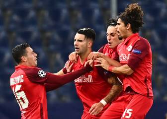 El Salzburgo responde al golpe del Lokomotiv pero acaba cediendo