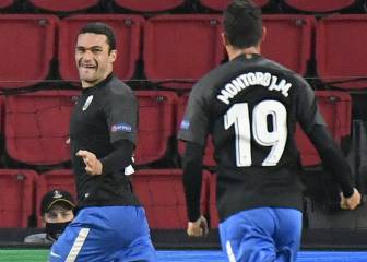 Las imágenes de los equipos españoles en la Europa League