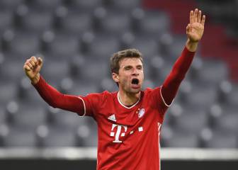 Müller, al árbitro: 