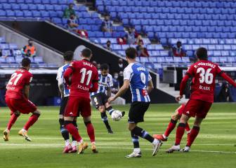 El liderato del Espanyol nace desde el balón parado