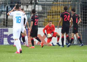 Agónica victoria de la Real en el descuento gracias a Bautista