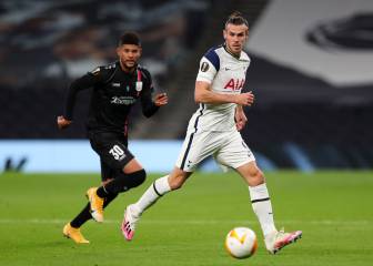 El Tottenham se estrena con victoria en Europa con Bale titular