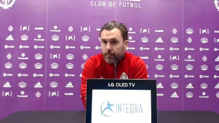 Sergio: "El partido contra el Alavés va a ser de alta tensión"