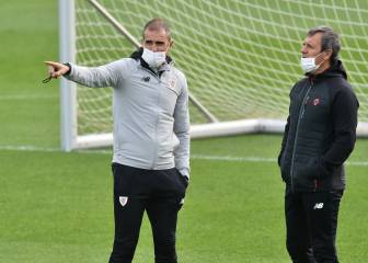 Once del Athletic en El Sadar al estilo Garitano