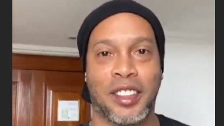 Ronaldinho, positivo en coronavirus