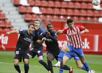 Manu García y Vázquez brillan en la remontada del Sporting