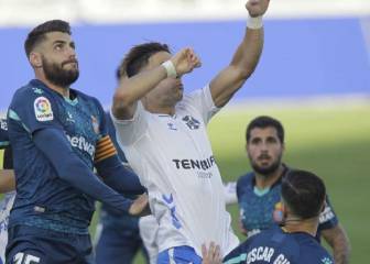 El Espanyol se estrella contra un muro en Tenerife