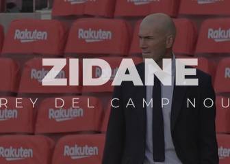 Zidane en el Camp Nou: el dominio absoluto que escuece y mucho en Barcelona...