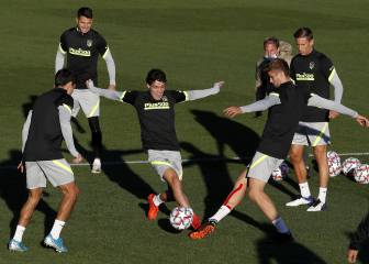 Suárez trabaja al margen en la previa a recibir al Salzburgo