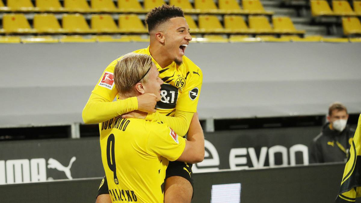 Jadon Sancho, un niño veterano - AS.com