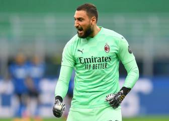 Donnarumma y Hauge, positivos en covid horas antes de jugarse el Milán-Roma