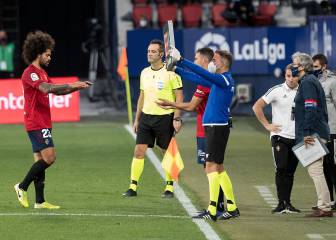 Aridane sufre un esguince en su rodilla izquierda