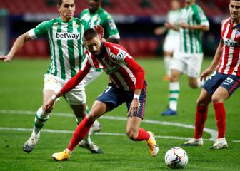 Carrasco sufre una lesión muscular en el muslo derecho