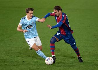 Levante y Celta siguen en las mismas