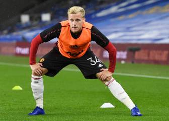Solskjaer tiene justificación para la suplencia de Van de Beek